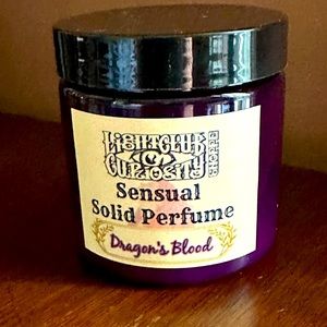 ‼️SOLD‼️Light Club Curiosity Shoppe. Dragon’s Blood Sensual Perfume Solid 4.8 oz